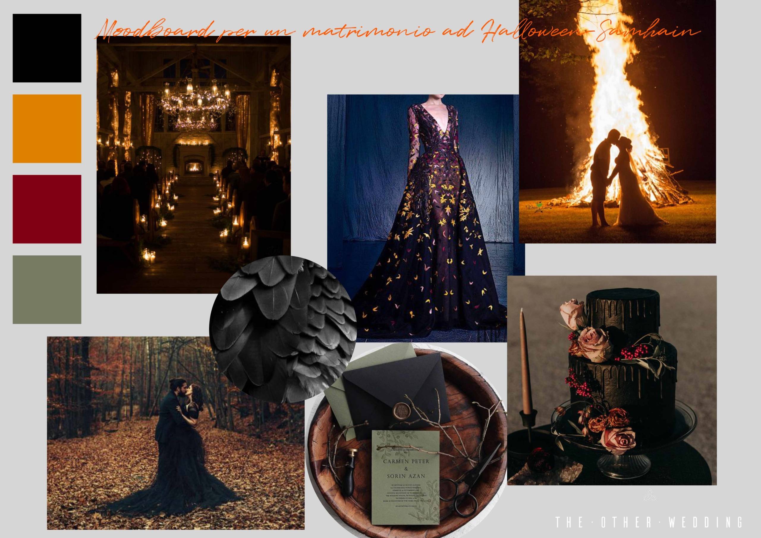 The Other Wedding_Moodboard per un matrimonio ad Halloween-Samhain