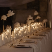 matrimonio senza fiori candele